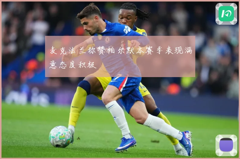 麦克法兰称赞帕尔默本赛季表现满意态度积极