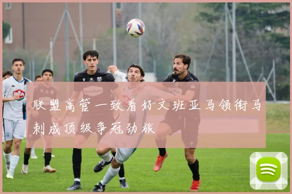 联盟高管一致看好文班亚马领衔马刺成顶级争冠劲旅